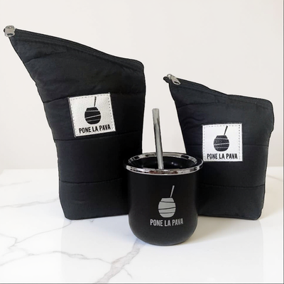 Ecomate c/bombilla + Bags Negro