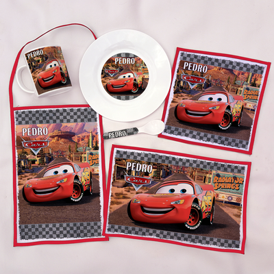 Set de Jardín diseños Cars, Blaze, Tayo, Autos
