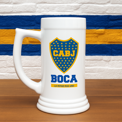 Chopp Plástico Boca Juniors