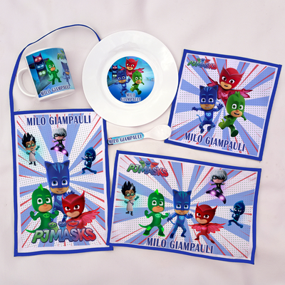 Set de Jardín diseños Paw Patrol, Heroes en Pijamas