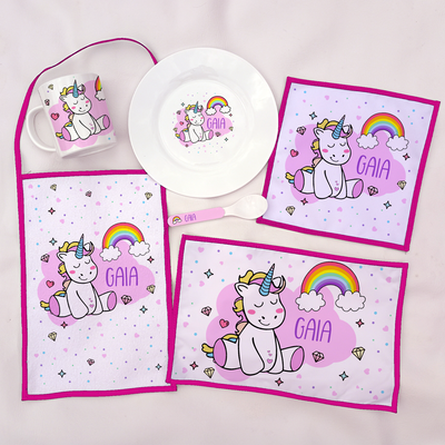 Set de Jardín diseños Unicornio