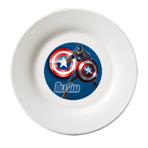 Plato Plástico 20cm Personalizado.