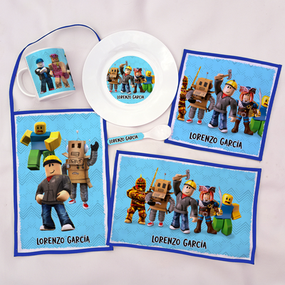 Set de Jardín diseños Roblox, Pokemon