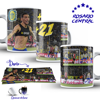 Tazas de Cerámica Di Maria Rosario Central +21