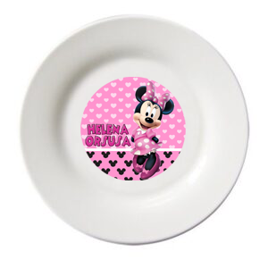 Plato Plástico 20cm Personalizado.
