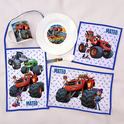 Set de Jardín diseños Cars, Blaze, Tayo, Autos