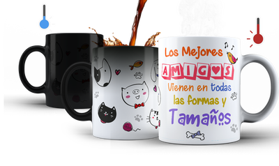 Tazas y Jarros Diseños Mascotas.
