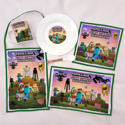 Set de Jardín diseños Minecraft