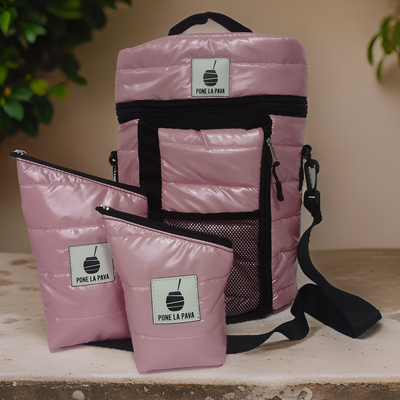 Bolso Matero Metalizado + Bags - Pone La Pava