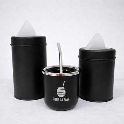 Ecomate c/bombilla + Vertedores Negra