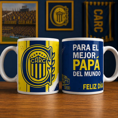 Tazas de Cerámica con el equipo preferido de Papá.