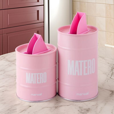 Set Vertedores Linea Matero en Rosa - Yerbera Azucarera