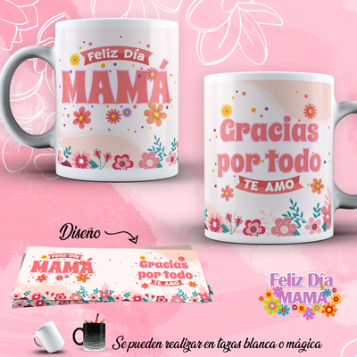 Tazas Frases Día de la Madre - de Cerámica o Plástica