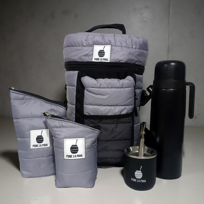 Equipo Matero Completo Gris/Black - Pone La Pava