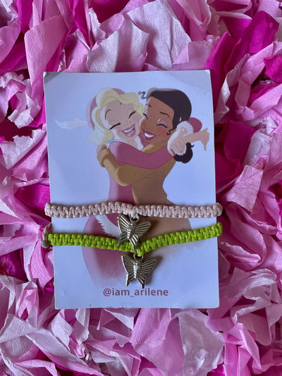 Pulseras Tiana y Charlotte
