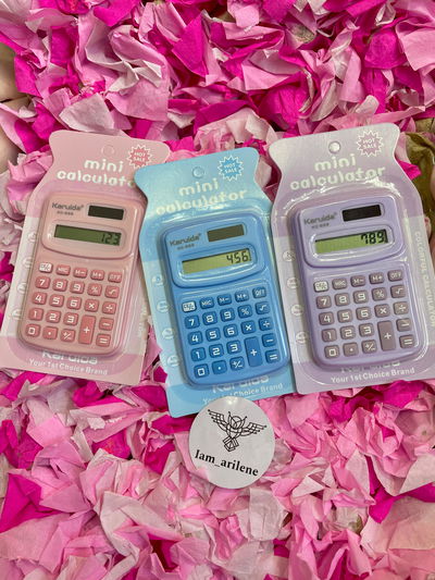Calculadoras mini`s 