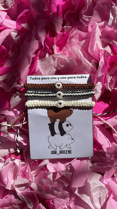 Pulseras Osos Escandalosos 