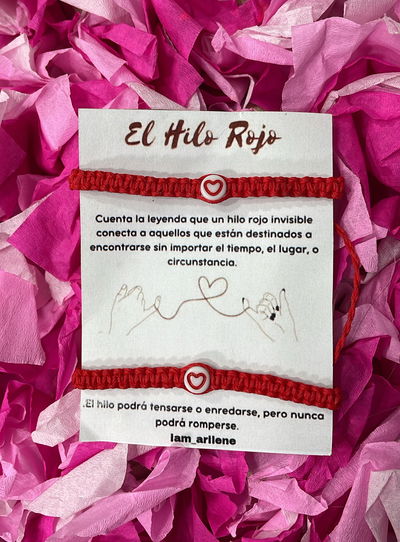 Pulseras Hilo rojo 