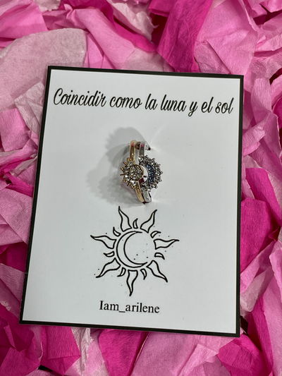 Anillos de Sol y Luna 