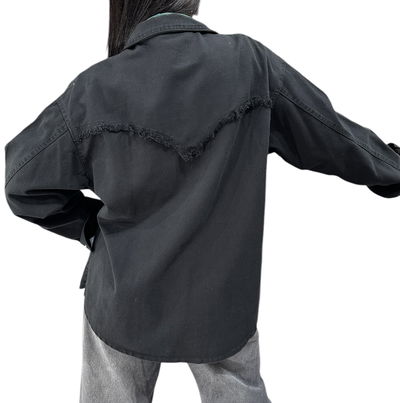 Campera de Jean negro 