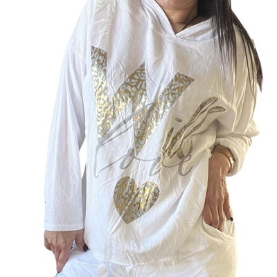 Remera Italiana Wild Love