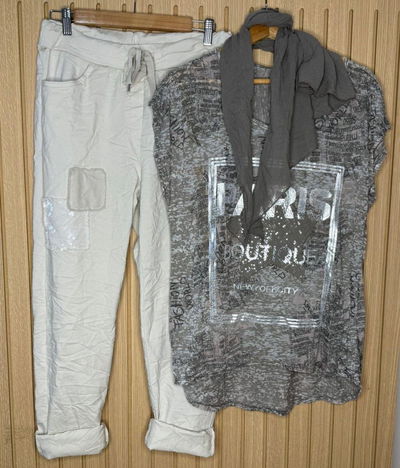 Remera Italiana Chall Paris 