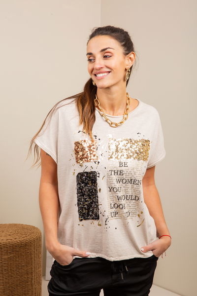 Remera Italiana Dora