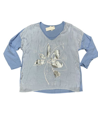 Remeras Italianas Flor