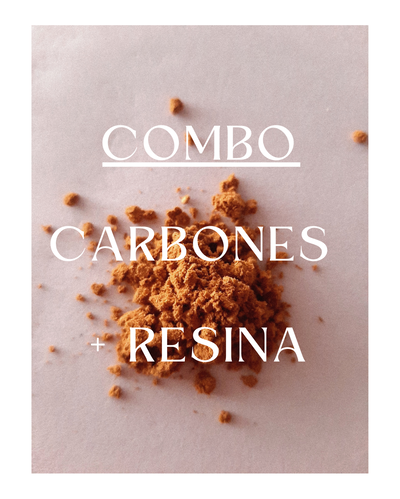 COMBO CARBONESx12 + RESINA SANDALO