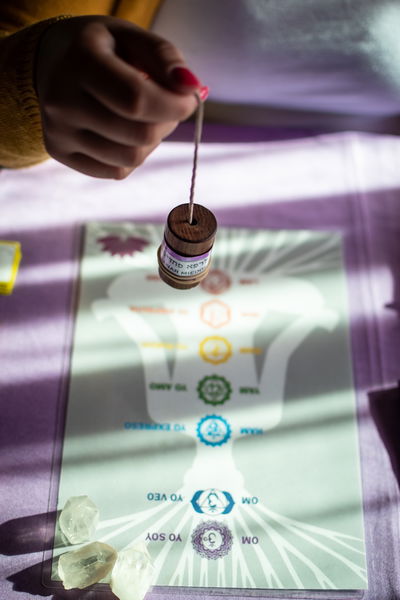 PENDULO HEBREO Limpieza Energética 