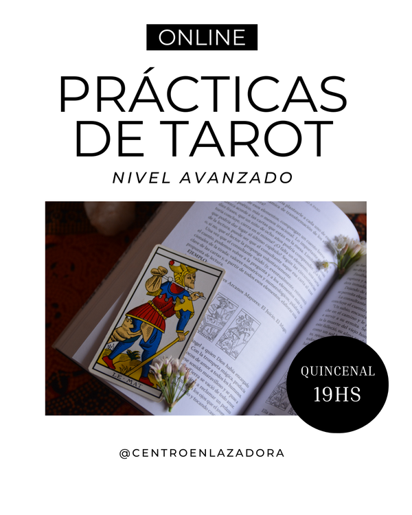 🃏 PRÁCTICAS QUINCENALES DE TAROT (Modalidad Online)