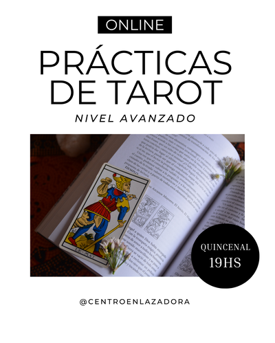 🃏 PRÁCTICAS QUINCENALES DE TAROT (Modalidad Online)