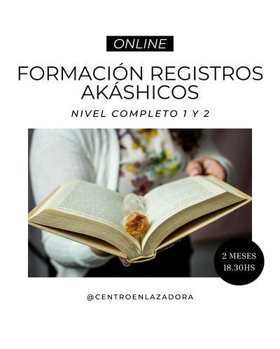 *JULIO 2025* FORMACIÓN REGISTROS AKÁSHICOS 