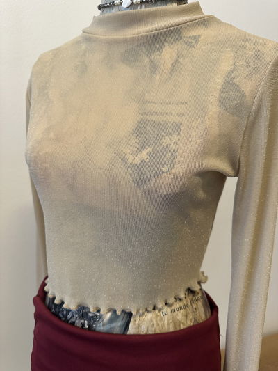 Remera transparente 