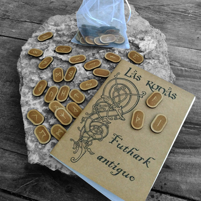 Runas vikingas Futhark antiguo MDF