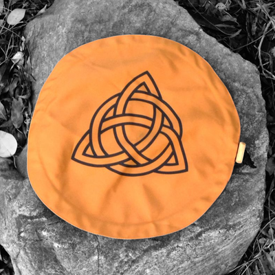 Bolsa-paño para runas Triqueta