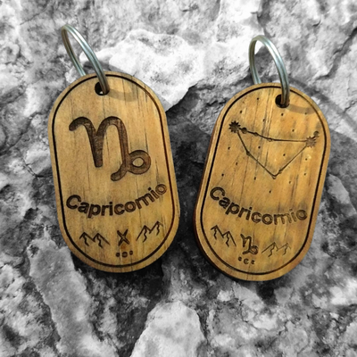 Llavero zodiaco capricornio constelación