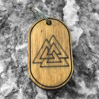 Llavero valknut