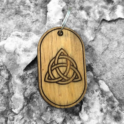 Llavero triqueta celta