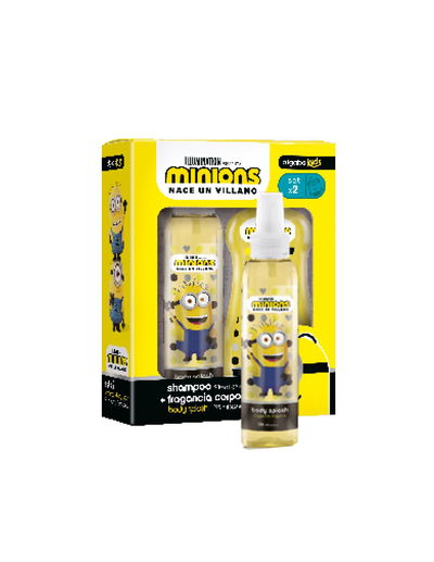 Set minions Body splash + Shampoo