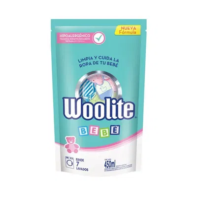 Jabon Liquido Woolite Bebé x450ml