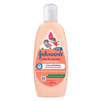 Acondicionador Rulos de sueño J&J x 200 ml