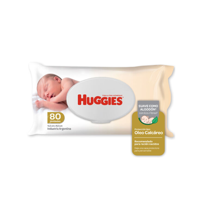 Toallas Húmedas Huggies RN óleo x 80