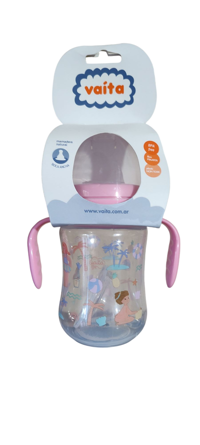 Mamadera Vaita boca ancha 250 ml 