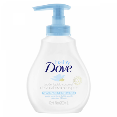 Jabón líquido corporal Dove x 200 ml