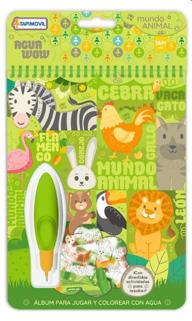 Libro para Pintar con agua Animales