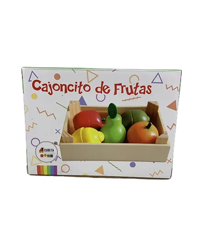 Cajoncito con frutas imantadas