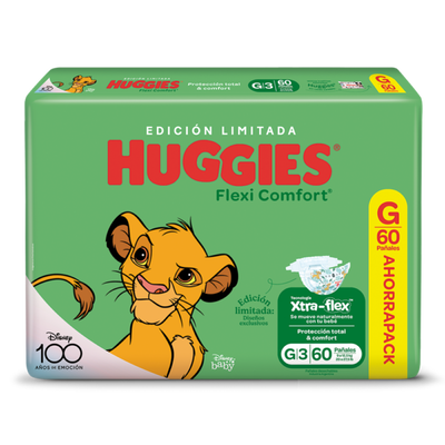 Pañal Huggies Flexi Comfort G x 60