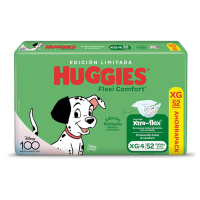 Pañal Huggies Flexi Comfort XG x 52