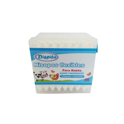 Hisopos flexibles Dispita x56un